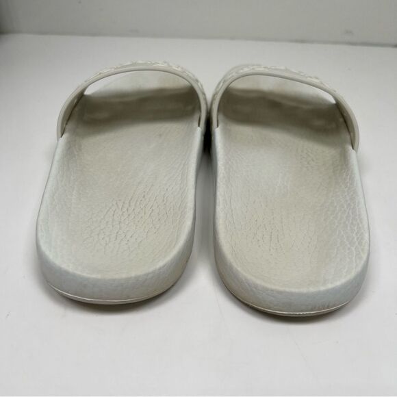Gucci Offwhite Rubber GG Slides Size 38 Size 8 - Picture 5 of 8
